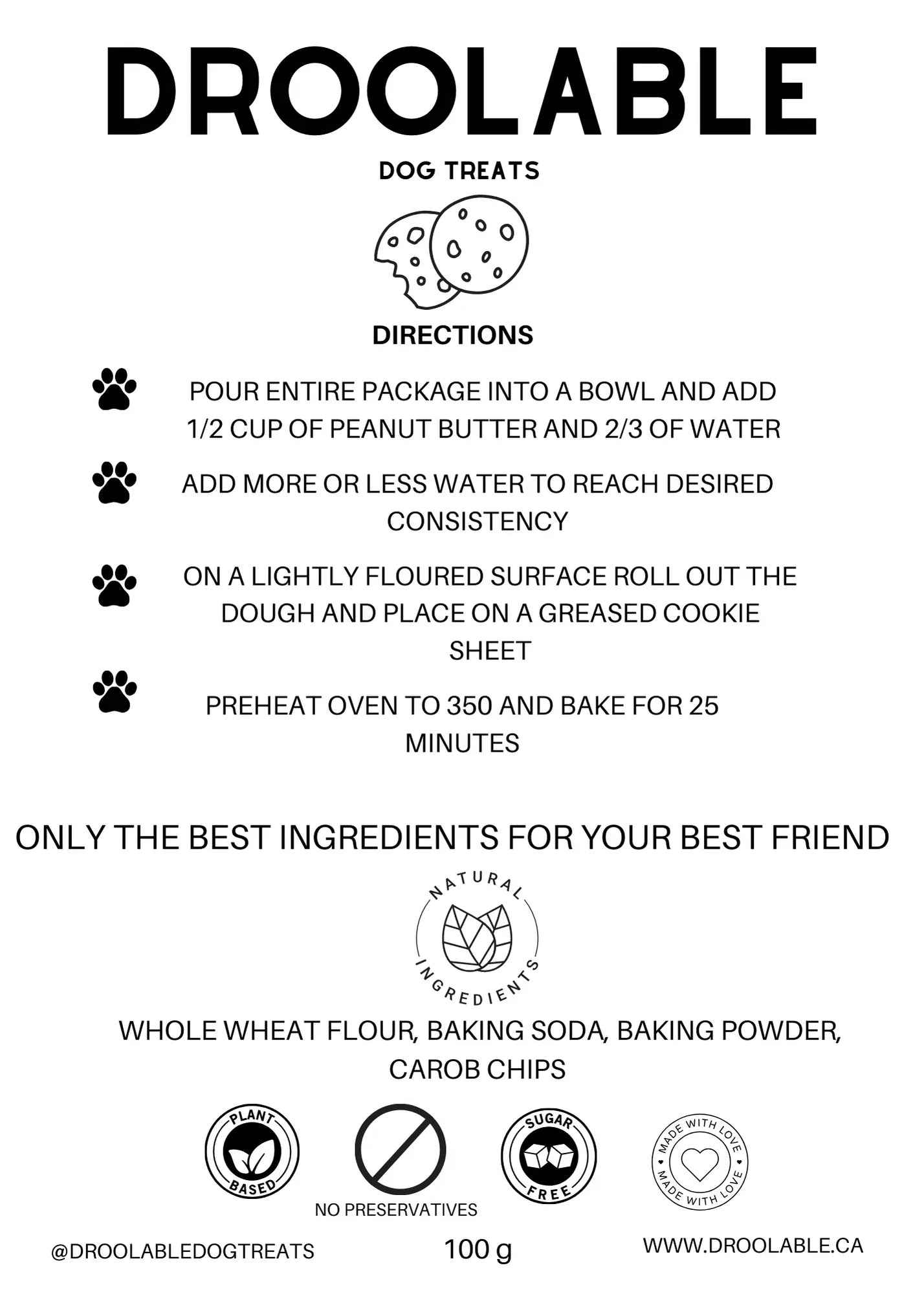 Make Your Own: Dog Cookies