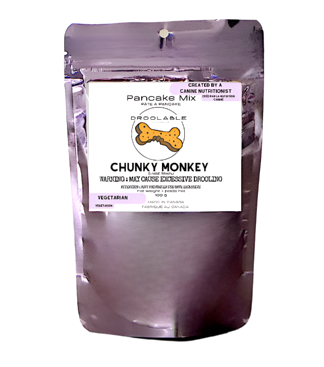 Dog Pancake Mix - Chunky Monkey