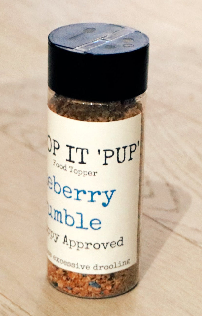Top It Pup - Blueberry Crumble droolable